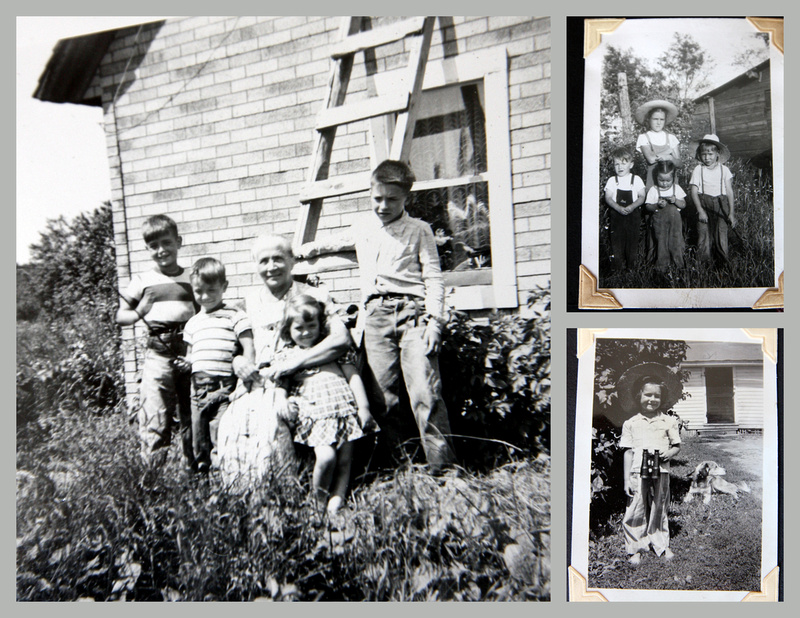 Farm life in Phillips, WI circa 1950