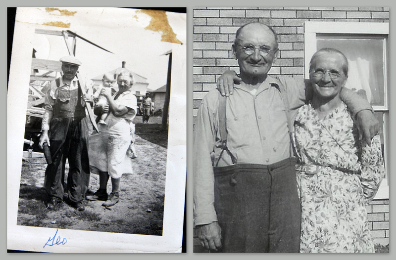 Life on a farm in Northern Wisconsin.  Old Family Photos. 